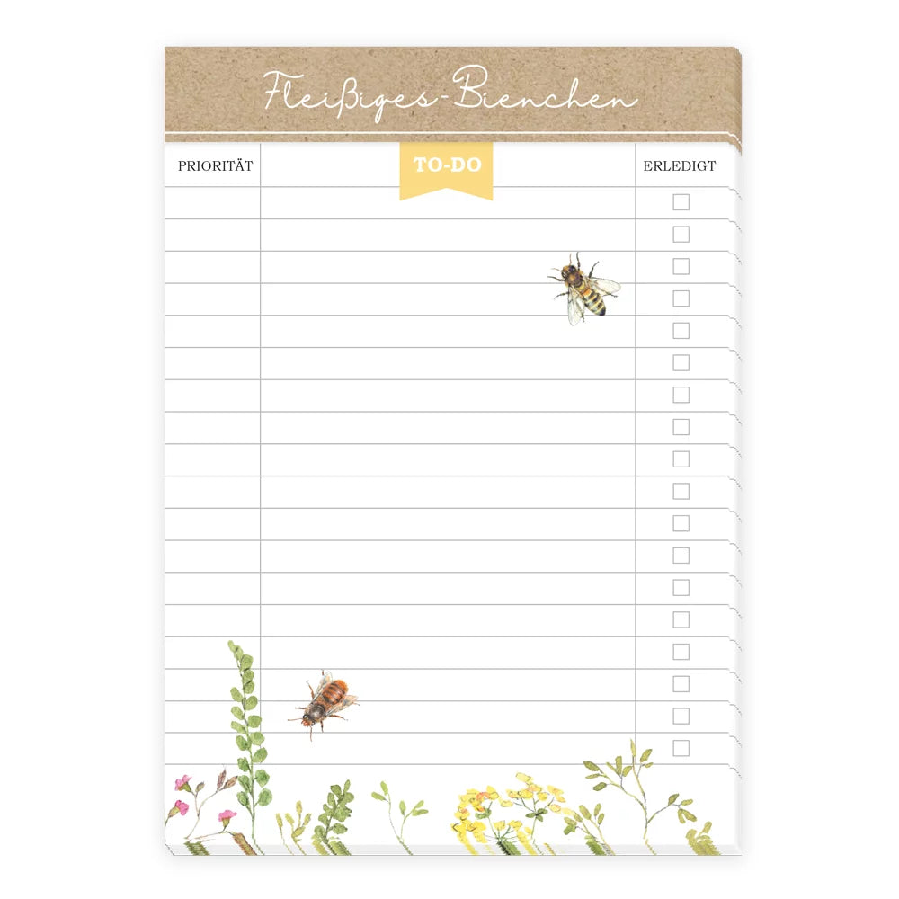 Notepad A6 Bees