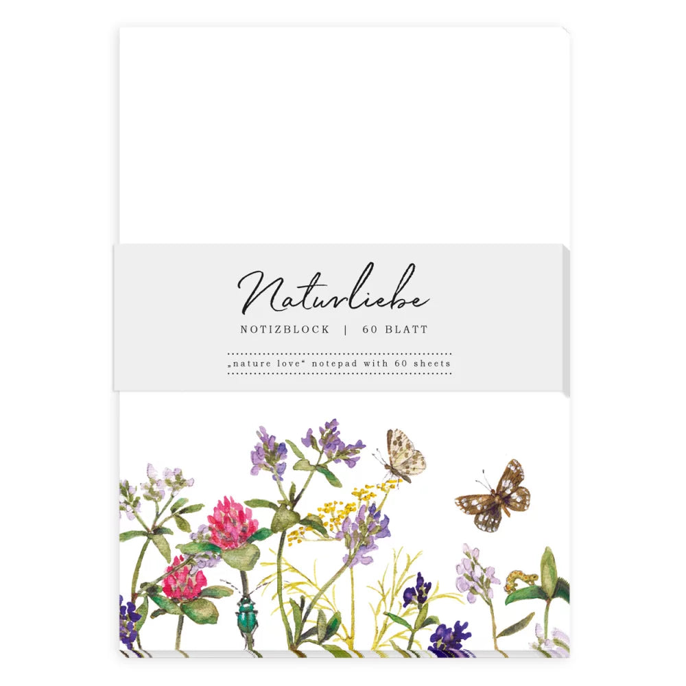 Notepad A6 Nature Love