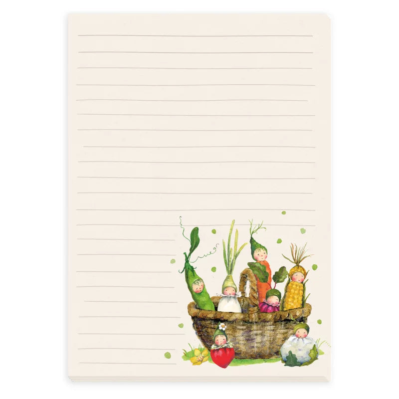 Notepad Fruit and Vegetable Children