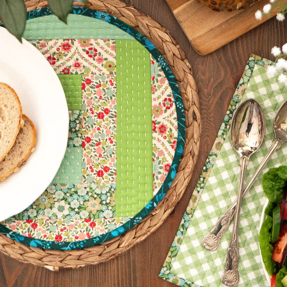 The Cottage Table Placemats by Arabesque Scissors