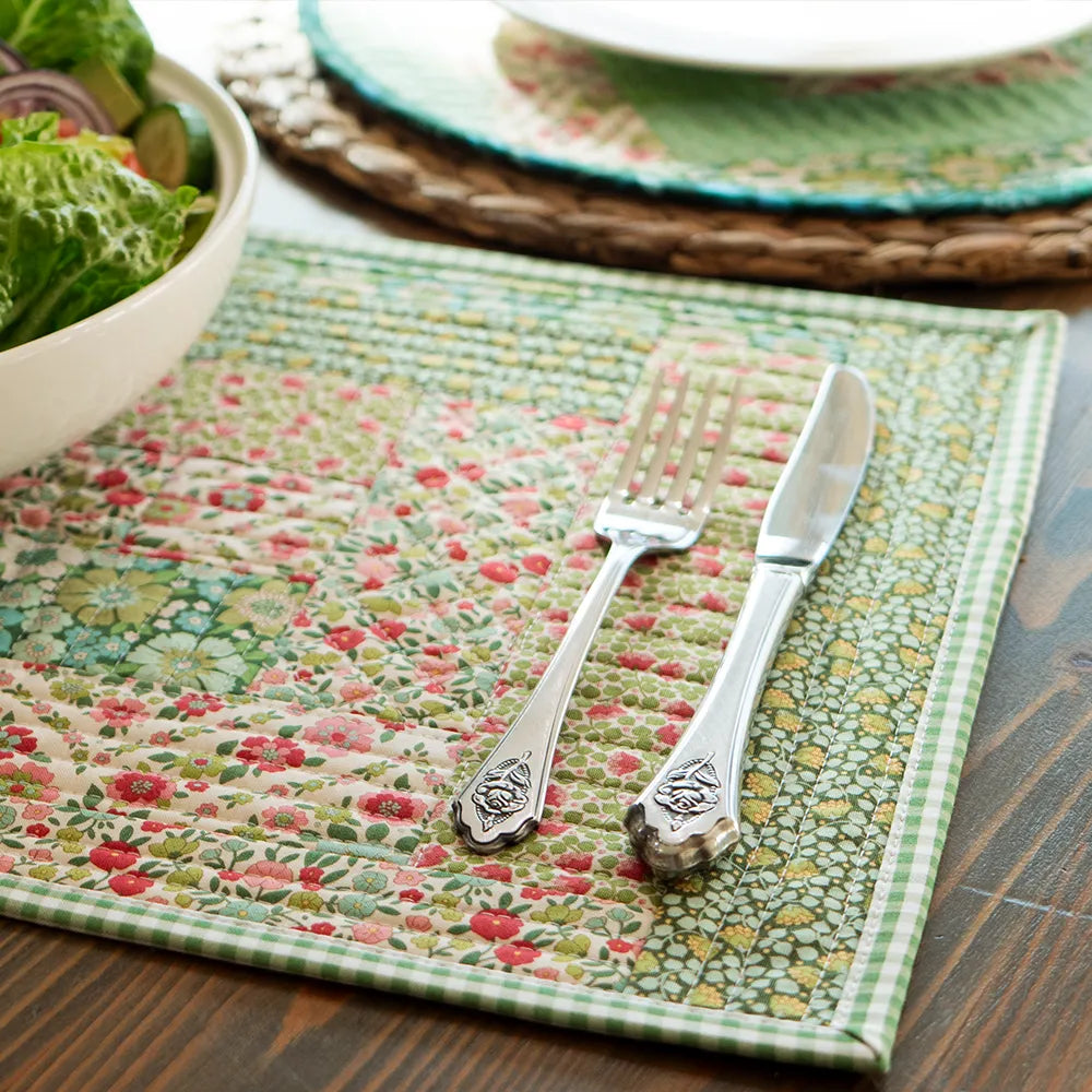 The Cottage Table Placemats by Arabesque Scissors