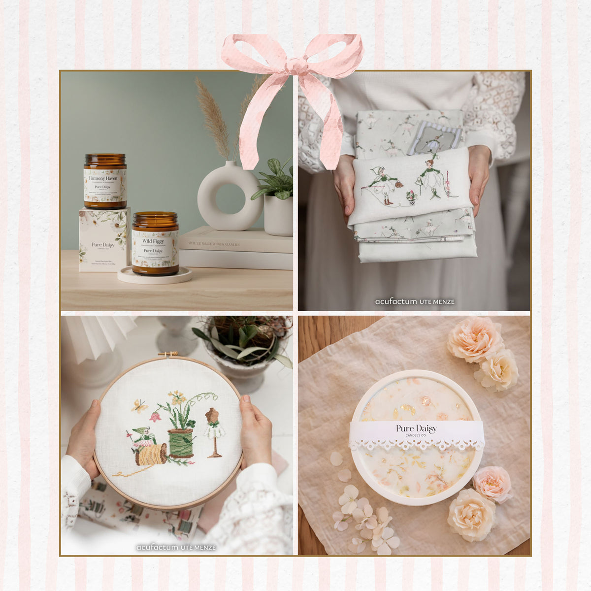 Willow Cottage x Pure Daisy Spring Stitch Box