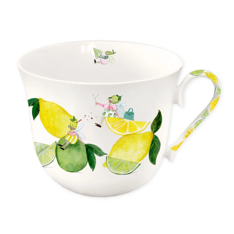 Cup Fresh Lemons