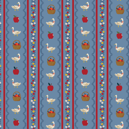 Home Sweet Home by Rifle Paper Co Farmhouse Stripe CANVAS