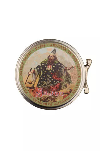 Sajou Glass Head Magicial Metal Tin