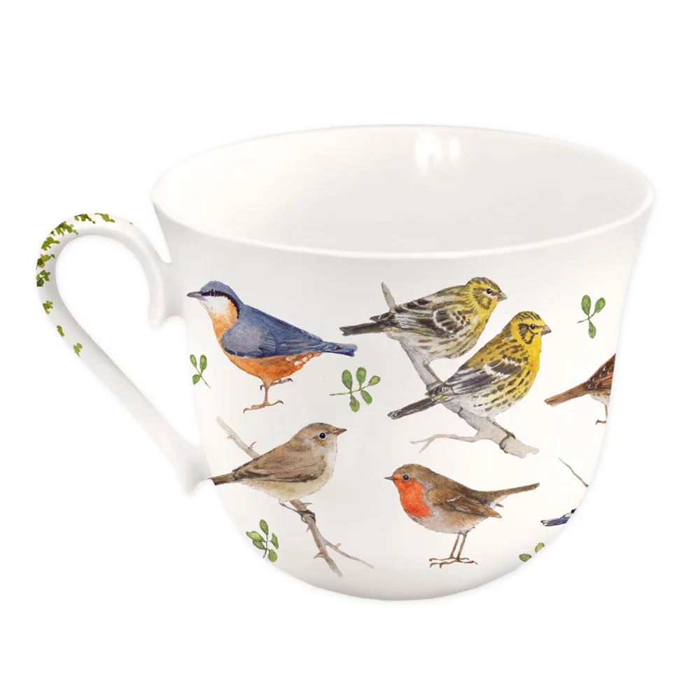 Cup Garden Birds