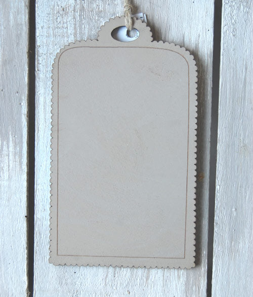 Bee Company Wooden Label