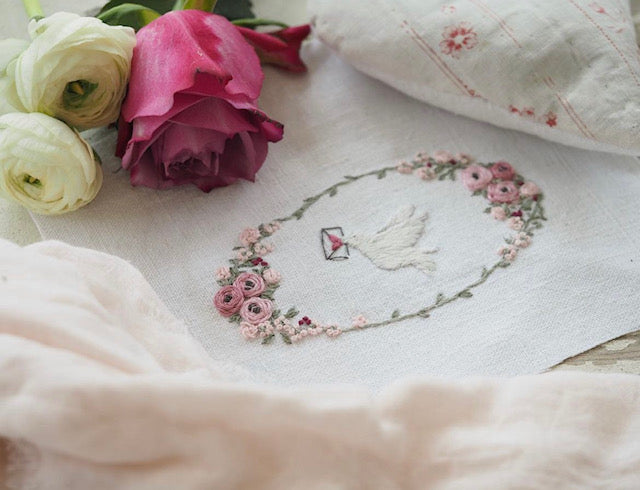 The Stitchery Embroidery Kit: When Love Speaks
