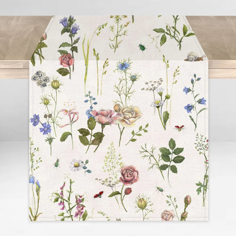 Tablerunner Rose Garden
