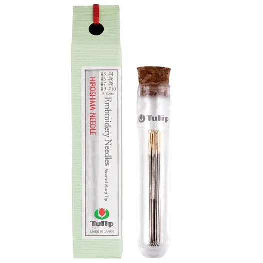 Tulip Embroidery Needles Assorted Sharp Tip 8 sizes
