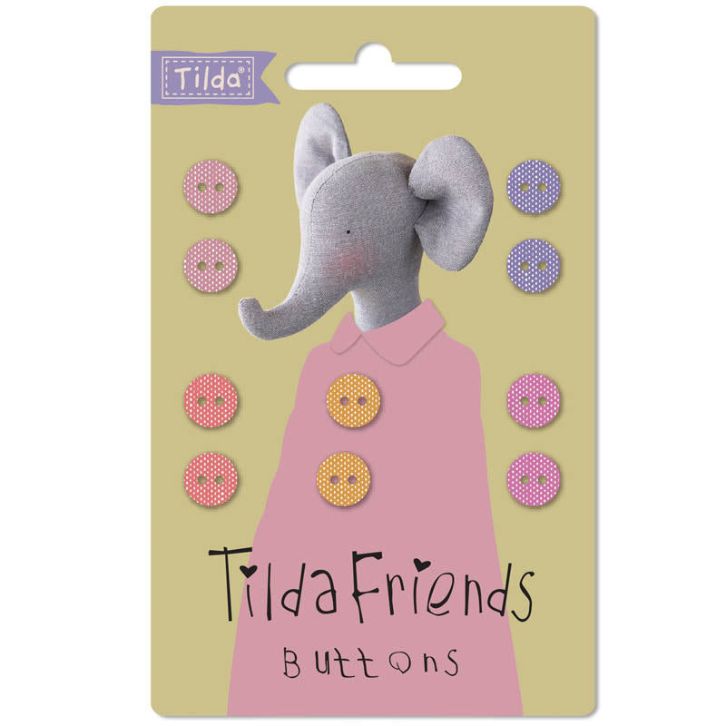 Tilda Friends Buttons