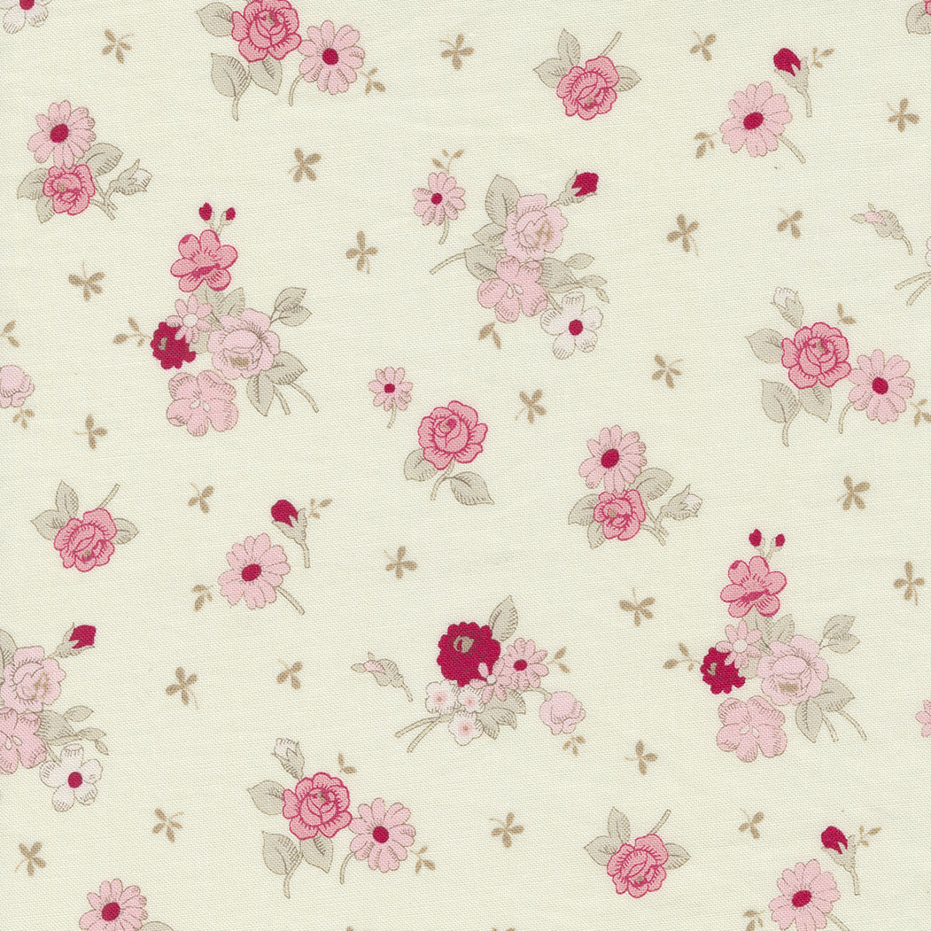 Sugarberry 3021 {Medium Floral} by Bunny Hill for Moda