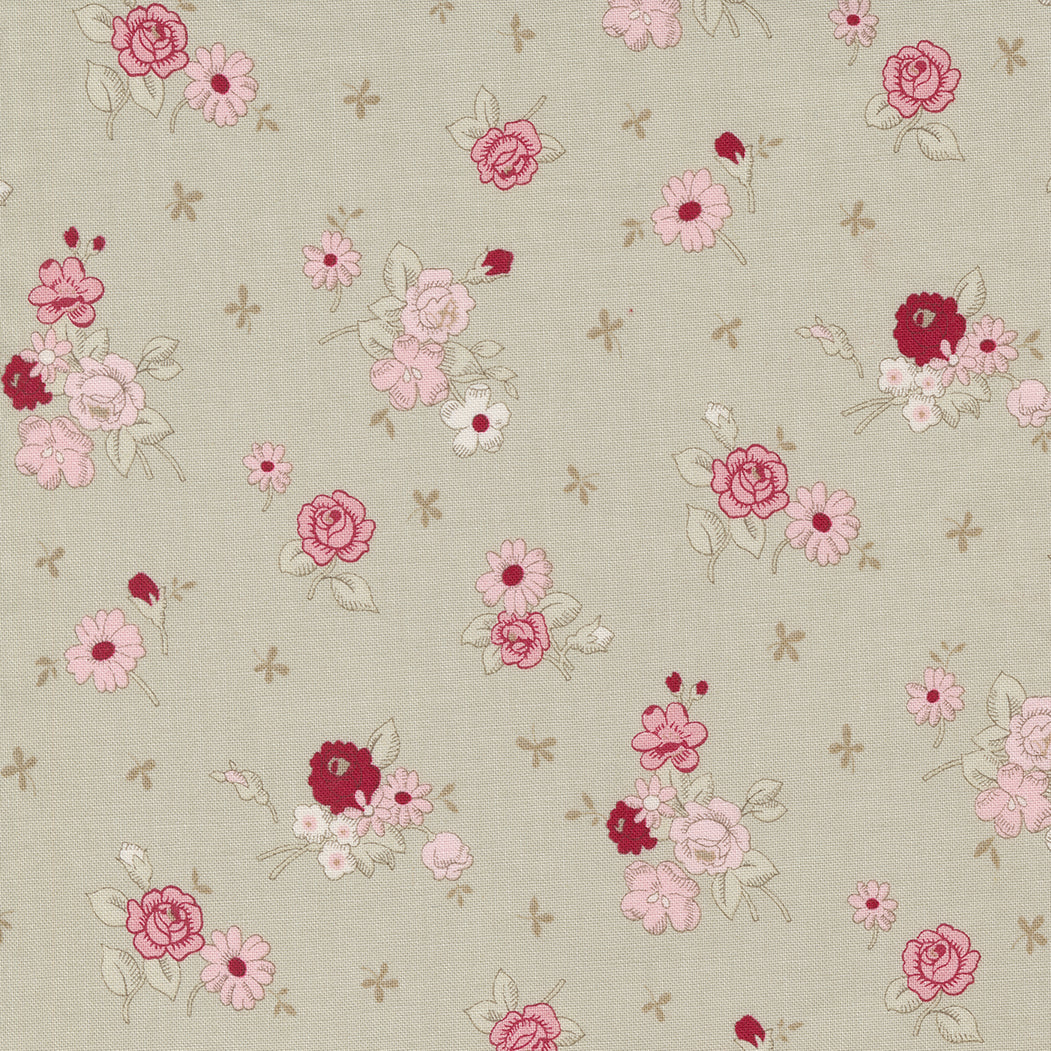 Sugarberry 3021 {Medium Floral} by Bunny Hill for Moda