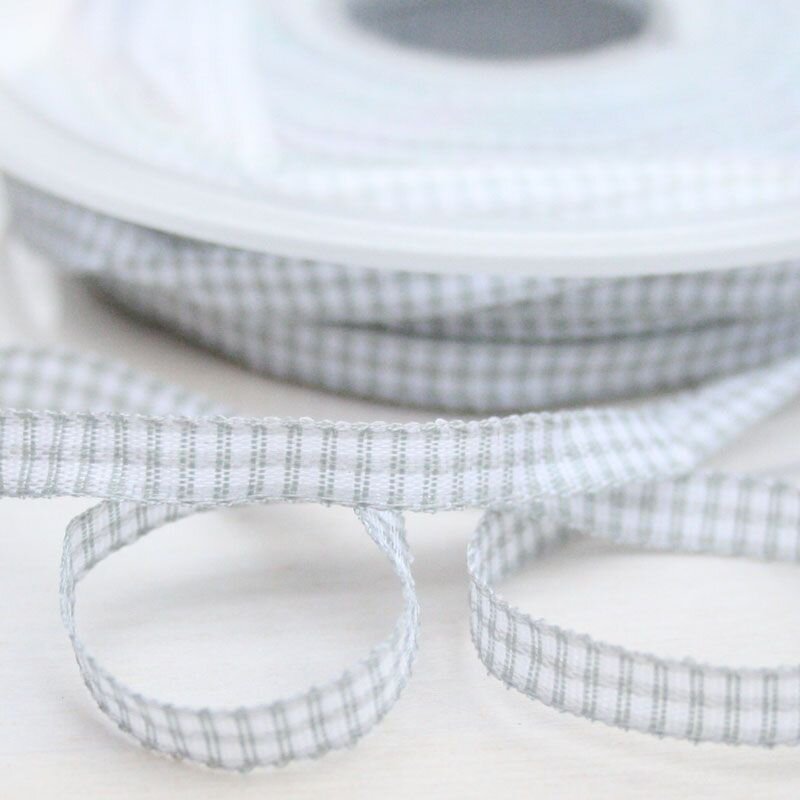 Acufactum Check Ribbon, "Mini Vichy" 5mm