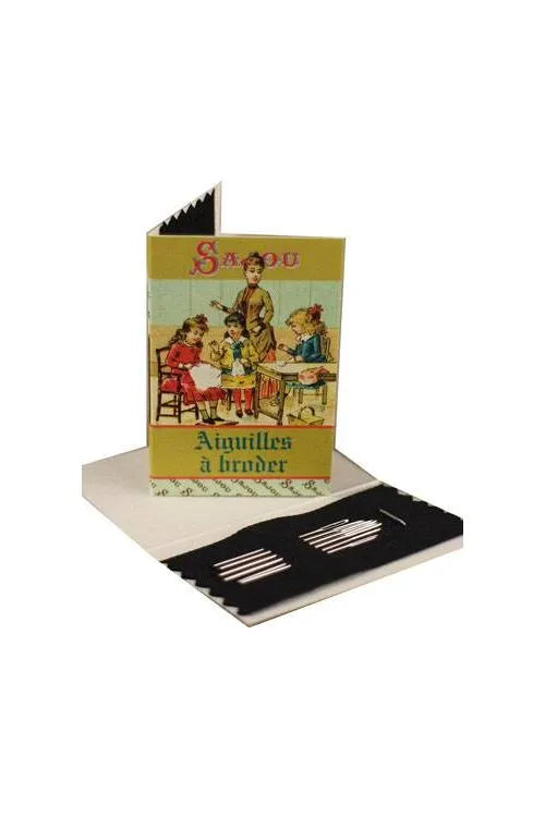 Sajou 6 Embroidery needles Sewing Lesson Booklet