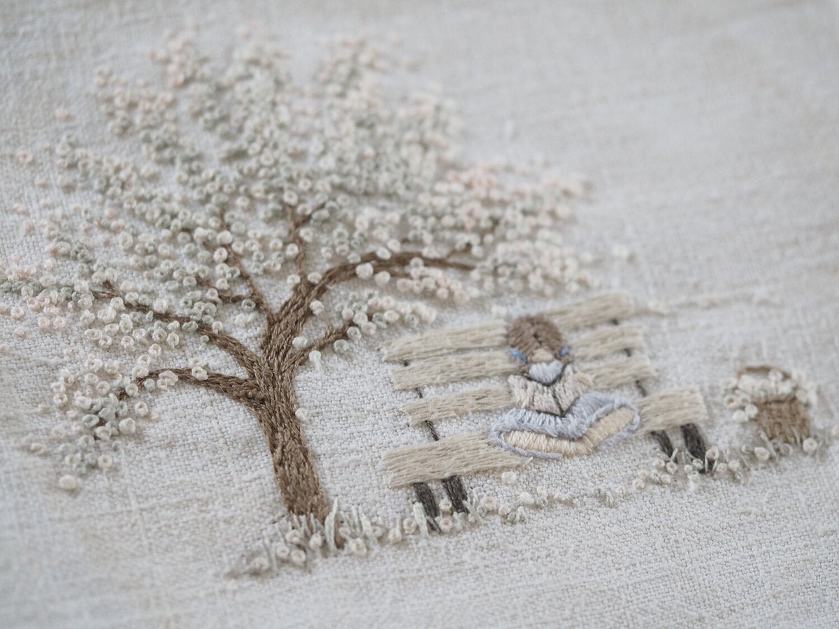 The Stitchery Embroidery Kit: Under the Pear Tree
