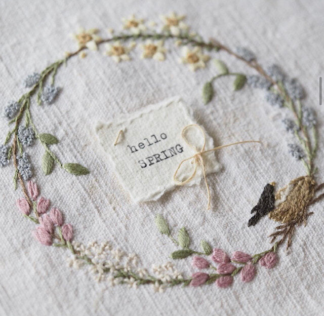 The Stitchery Embroidery Kit: The Seasons {Spring}