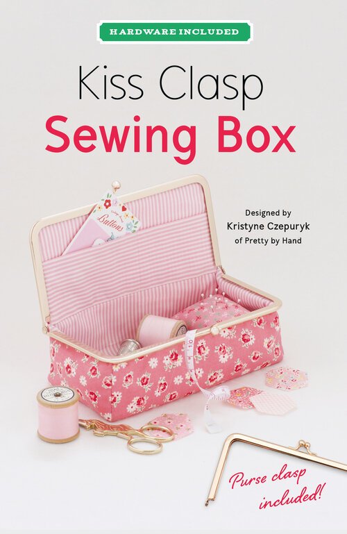 Kiss Clasp Sewing Box: Pattern and Clasp Kit
