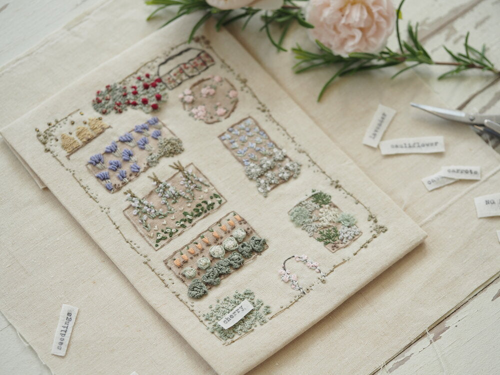 The Stitchery Embroidery Kit: Inspired by Beatrix Potter {No Rabbits Allowed!}