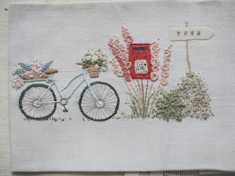 Hesroicy Handmade Cross-stitch Embroidered Needlework Sewing Kit