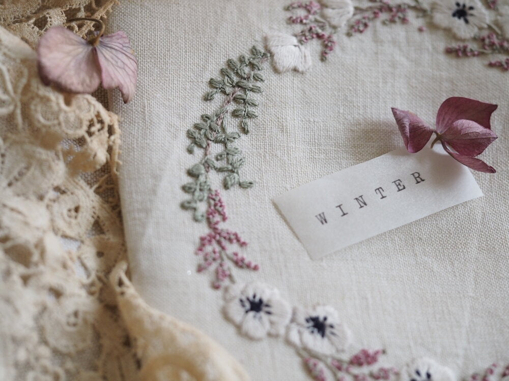 The Stitchery Embroidery Kit: The Seasons {Winter}