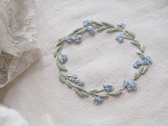 The Stitchery Embroidery Mini Kit: Forget Me Knots - Willow Cottage