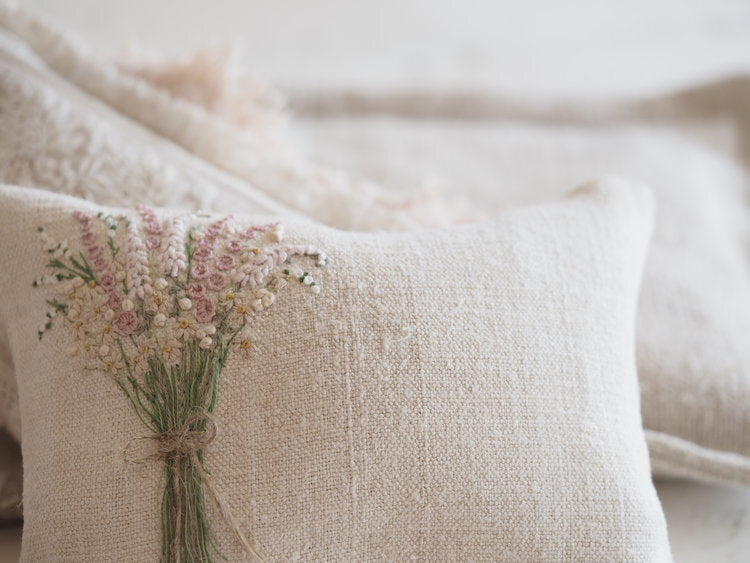 The Stitchery Embroidery Kit: Cottage Garden Bouquet