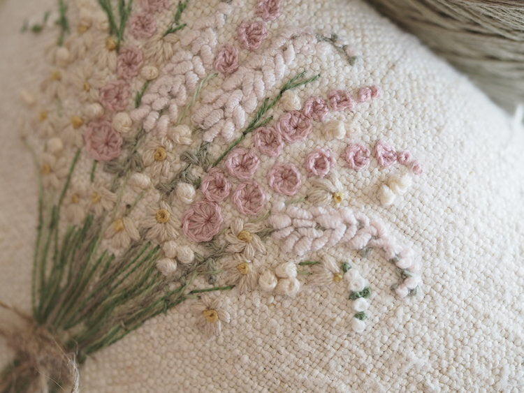 The Stitchery Embroidery Kit: Cottage Garden Bouquet