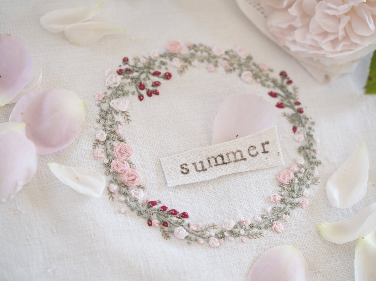 The Stitchery Embroidery Kit: The Seasons {Summer}