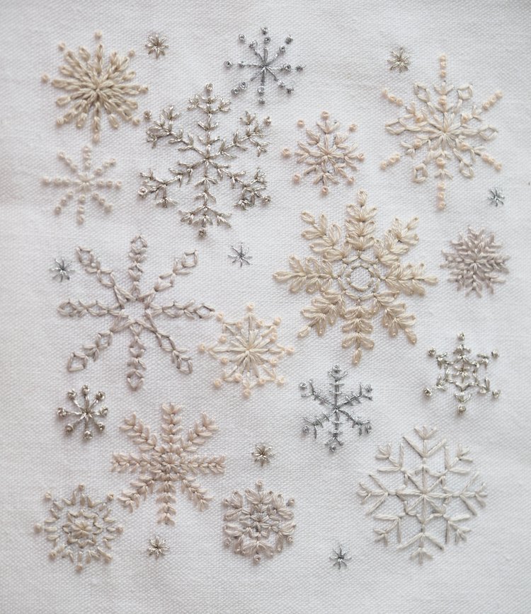The Stitchery Embroidery Kit: Snow Day