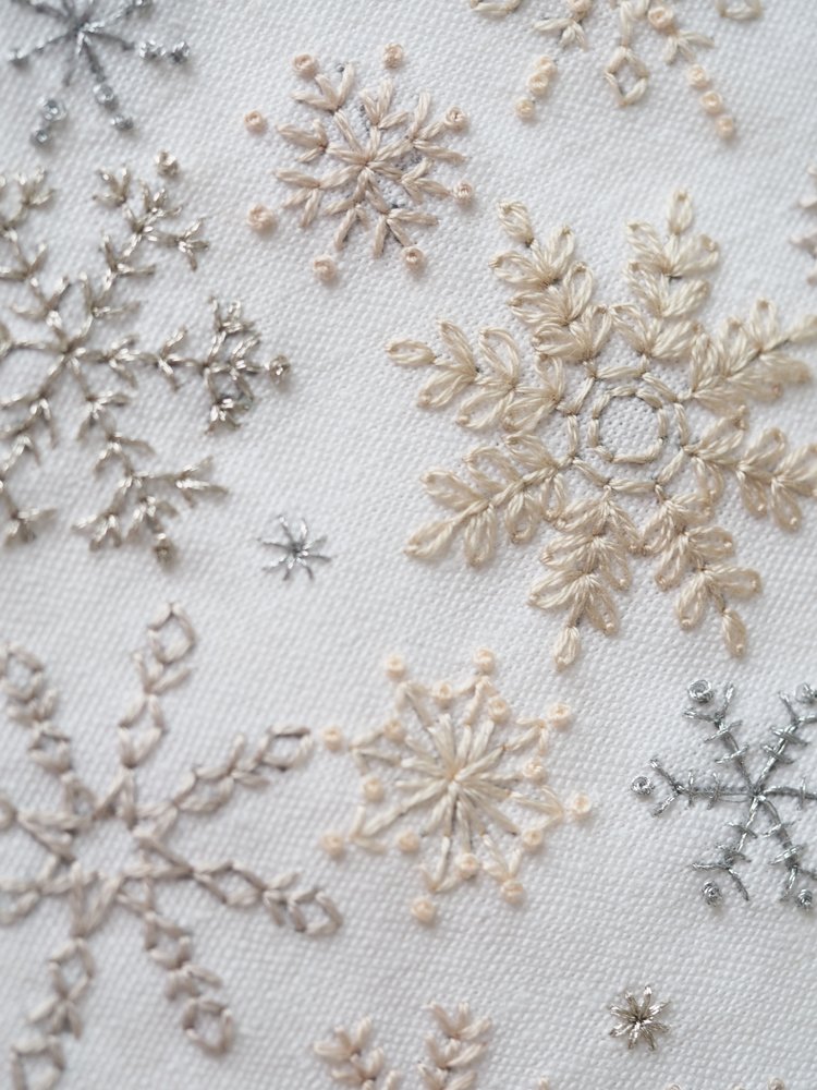 The Stitchery Embroidery Kit: Snow Day