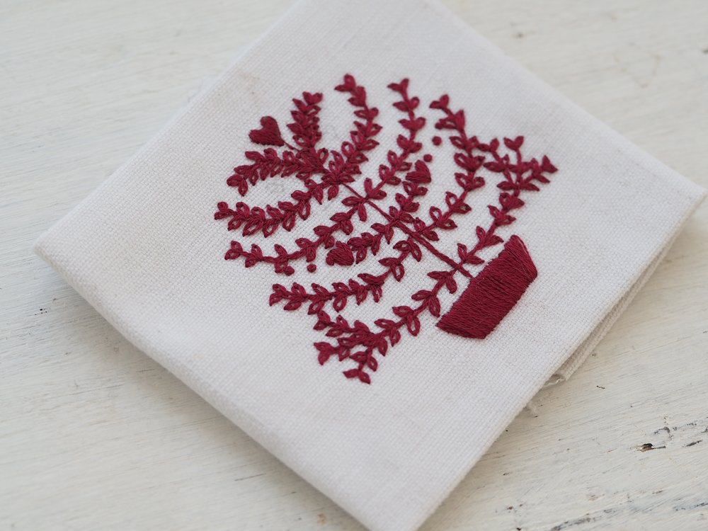 The Stitchery Embroidery Mini Kit: Scandinavian Tree