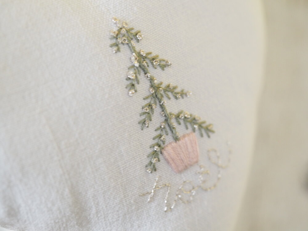 The Stitchery Embroidery Mini Kit: Primitive Tree Christmas