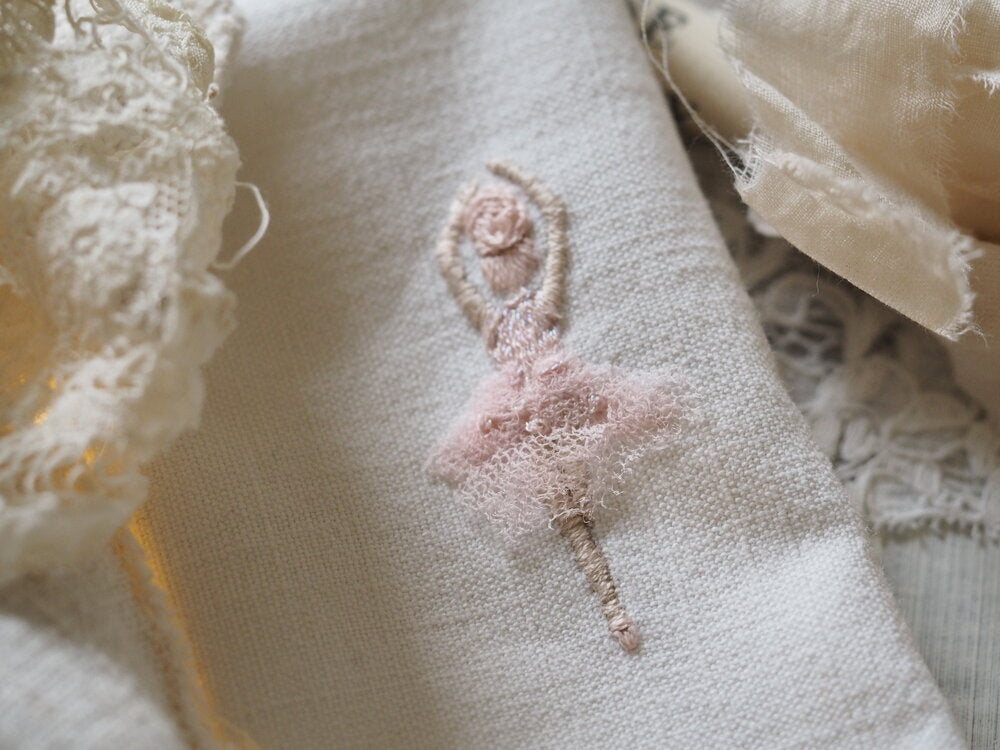 The Stitchery Embroidery Mini Kit: Sugarplum Fairy Christmas