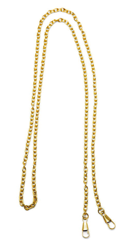 Yellow Gold Purse Chain 47&quot;