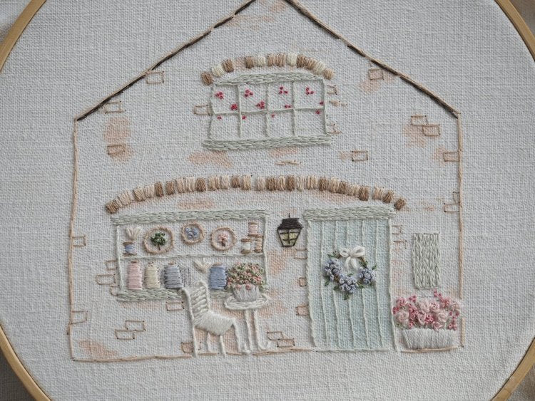 The Stitchery Embroidery Kit: Stitchery Lane Haberdashery
