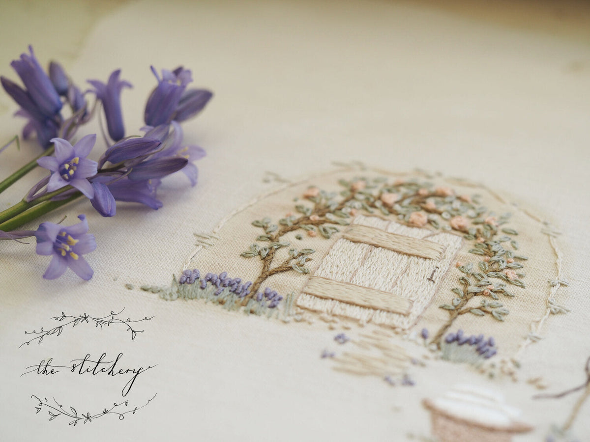 The Stitchery Embroidery Kit: Inspired by Beatrix Potter {Spring; A Good Drying Day}