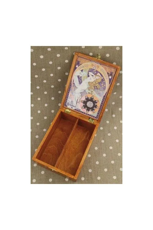 Sajou Wooden Box for Thread Cards Carte Etoilee