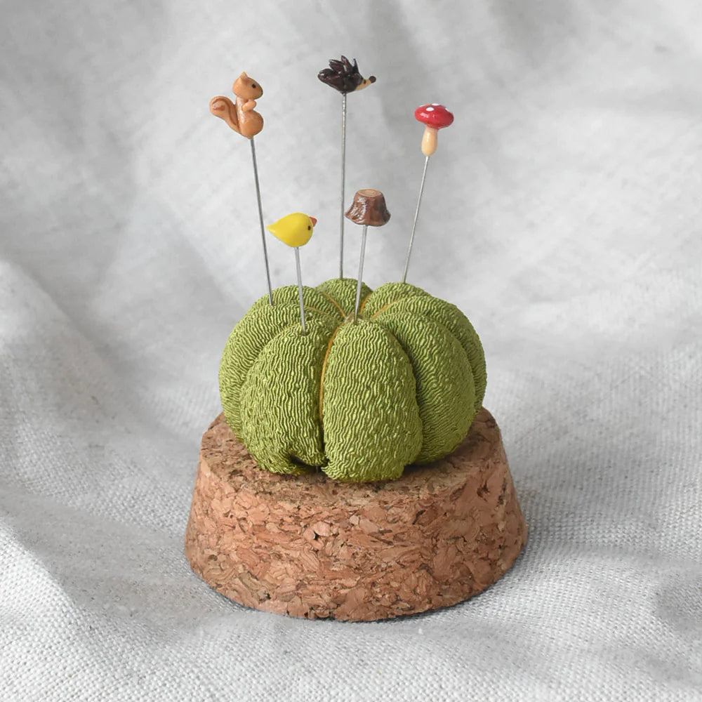 Woodland Pin Cushion - Willow Cottage Quilt Co
